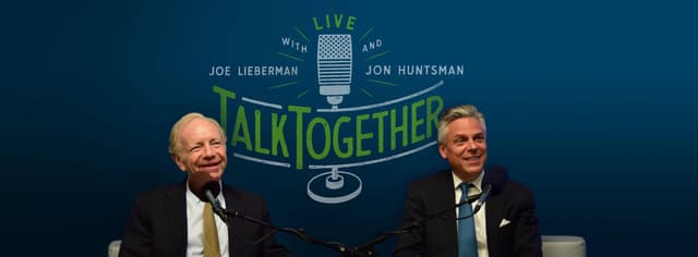 Jon Huntsman and Joe Lieberman Say America Needs to Move Past Partisan Approach to Terrorism