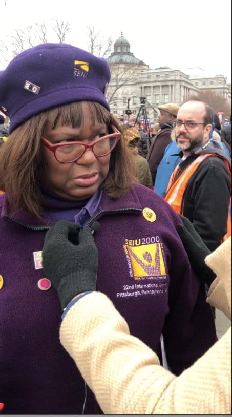 Yank Her Mic: Moment My Interviewee Gets Microphone Ripped at Supreme Court Protest