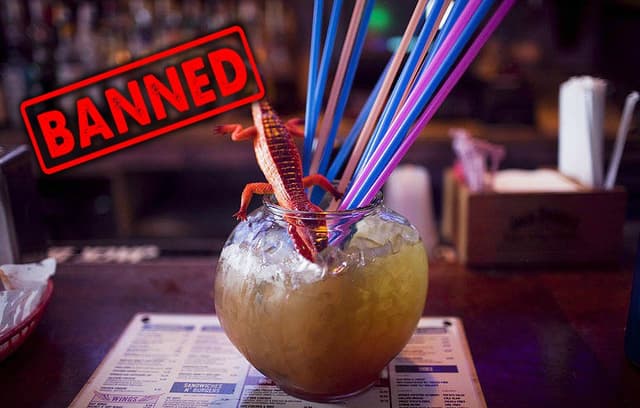 Santa Barbara: HIV? No Problem! Plastic Straw? Felony.