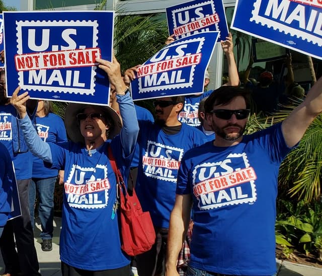 Package Protest: USPS Workers Say No Thanks To White House Privatization Plan