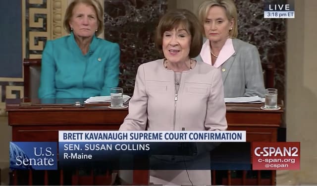 Three Ways Sen. Collins is Receiving Kavanaugh Vote Backlash