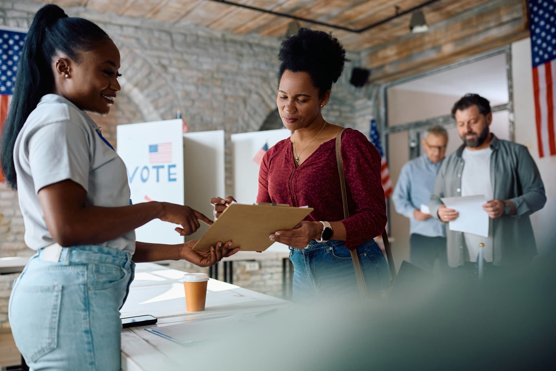 voters at the ballot box. 